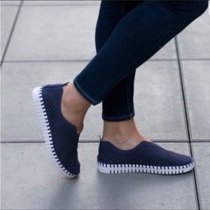 Ilse Jacobsen Tulip 139 Perforated Slip On Sneaker Size EU41 US (11)